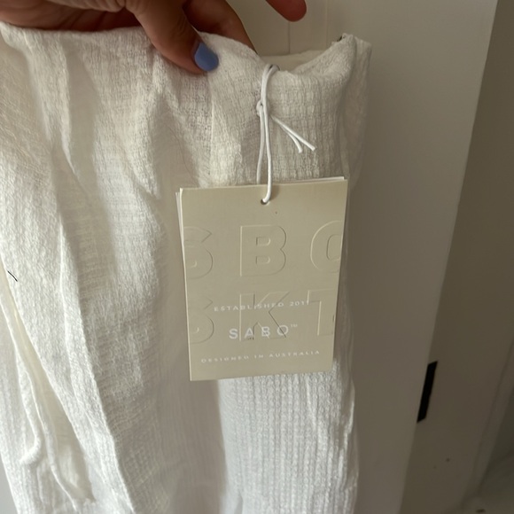 Sabo White dress NWT never worn - Picture 4 of 4